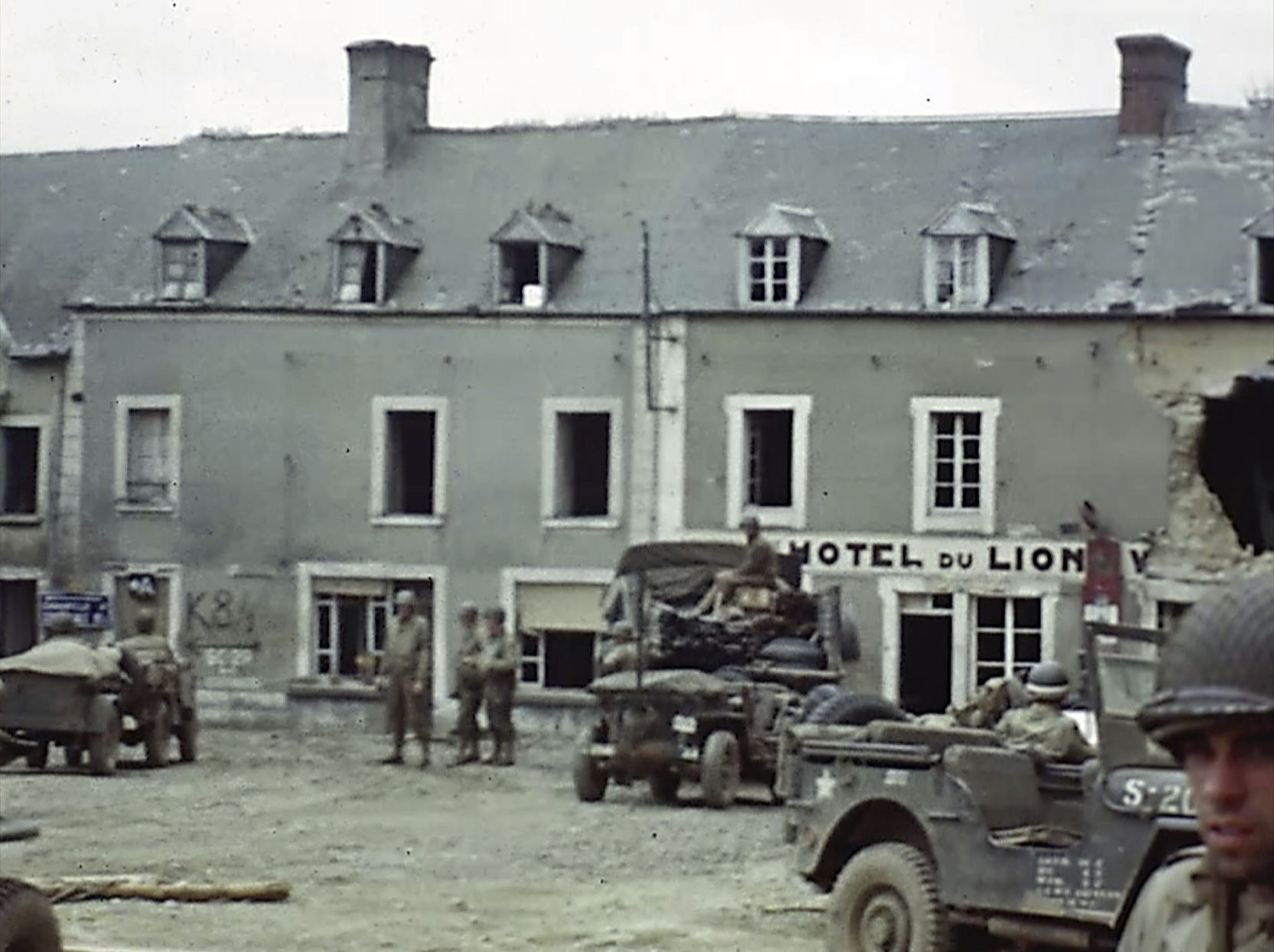 D-Day in color